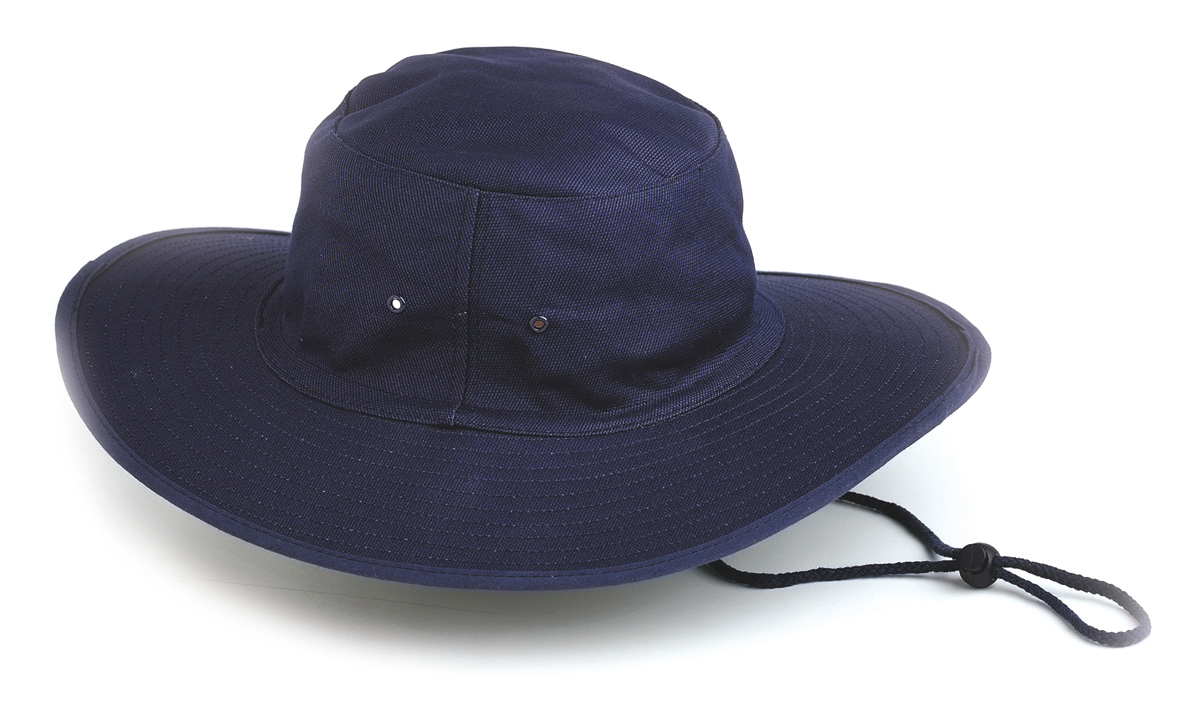 SUN HAT CANVAS BLUE. SIZE L